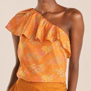 NWT Rebecca Taylor silk top
